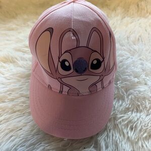 Pink Lilo & Stitch Character Baseball Cap NWOT